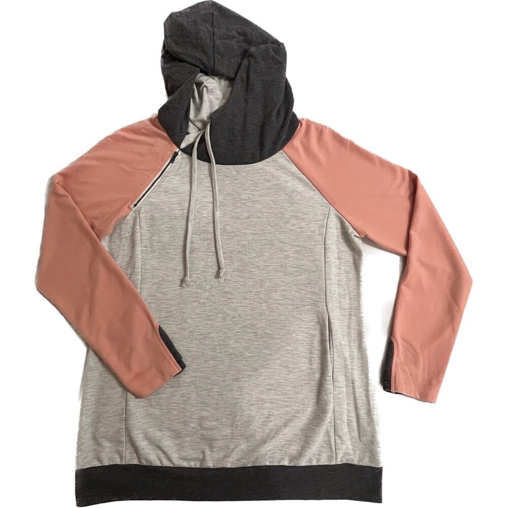 Main Strip Women's Hoodie Size S Double Hood Pockets Comfy Pullover